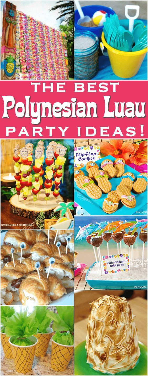 Inexpensive DIY Luau Party Decorations
 The best Polynesian luau party ideas