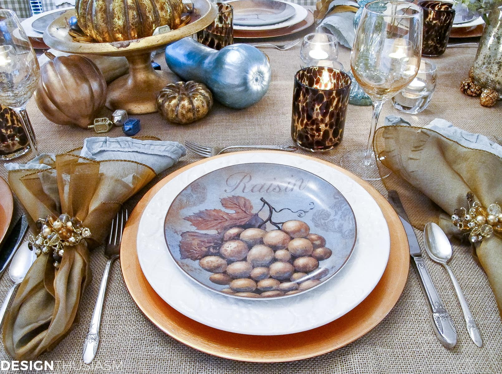 Inexpensive Thanksgiving Table Decorations
 Gourd Crafts Elegant Inexpensive Thanksgiving Table