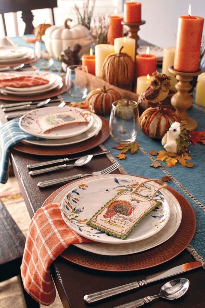 Inexpensive Thanksgiving Table Decorations
 Thanksgiving Table Decor Ideas PRETEND Magazine