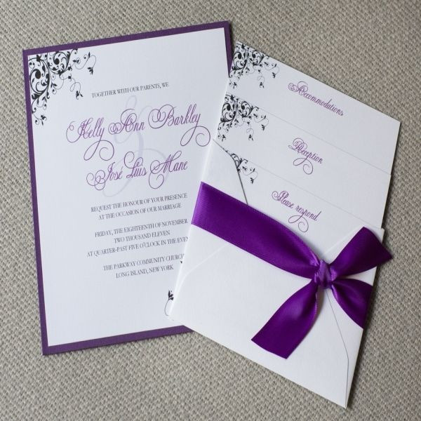 Inexpensive Wedding Invitations
 nice 8 bud friendly wedding invitations