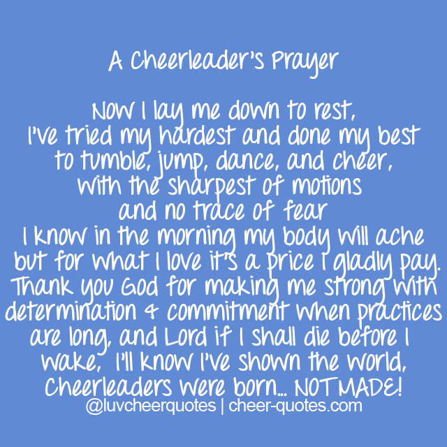 Inspirational Cheerleading Quotes
 Cheer Quotes – Page 5 – Motivational Cheerleading Quotes