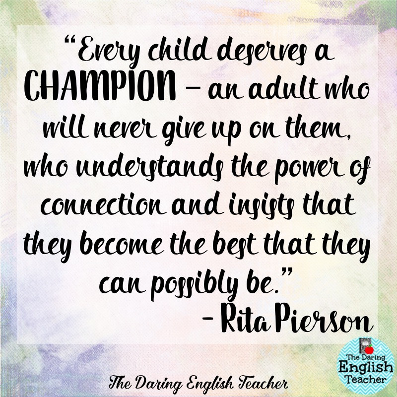 Inspirational Education Quotes For Teachers
 The Daring English Teacher Inspirational Teacher Quotes