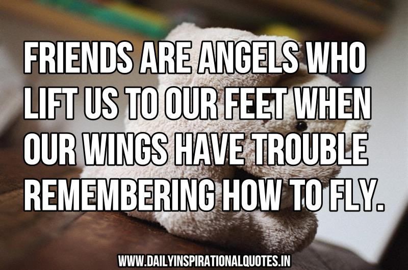 Inspirational Friend Quotes
 Inspirational Quotes About Angels QuotesGram