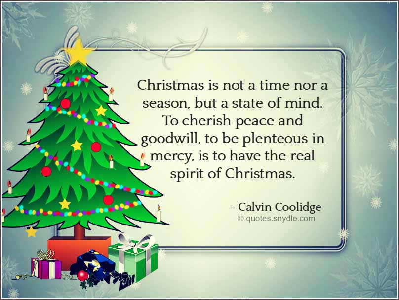Inspirational Quote For Christmas
 Christmas Quotes Quotes and Sayings