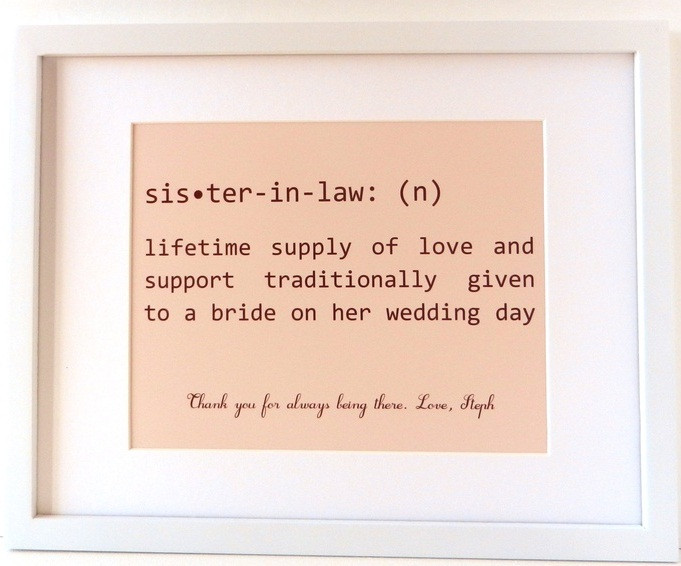 Inspirational Quotes About Sister In Laws
 Sister In Law Quotes Sister In Law lifetime supply of love