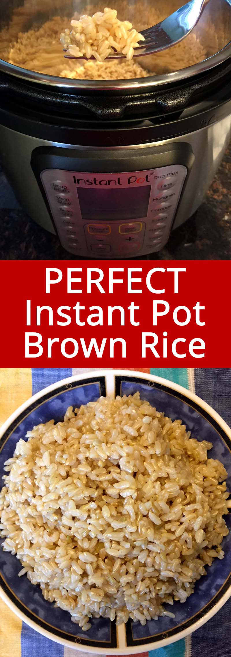 Instant Pot Brown Rice Recipe
 Instant Pot Brown Rice – How To Cook Brown Rice In A
