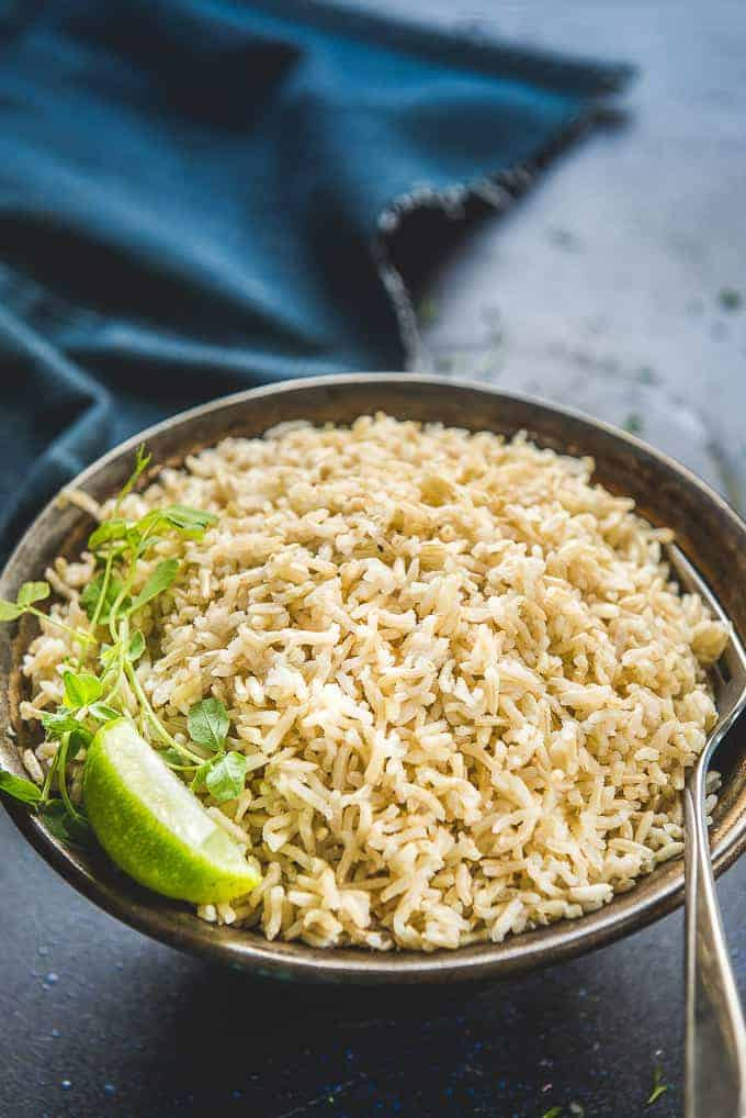 Instant Pot Brown Rice Recipe
 Easy Instant Pot Brown Rice Recipe Video Whiskaffair