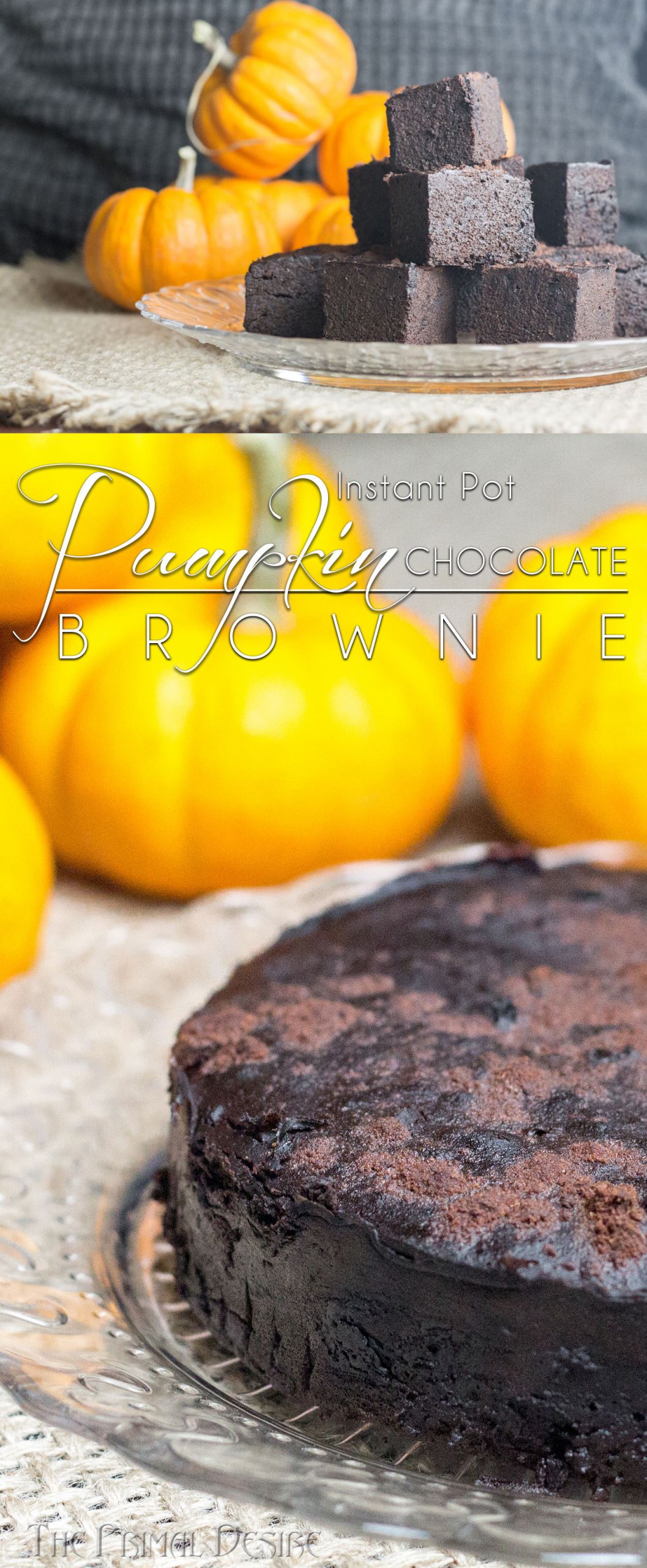 Instant Pot Brownies
 Instant Pot Pumpkin Brownies The Primal Desire