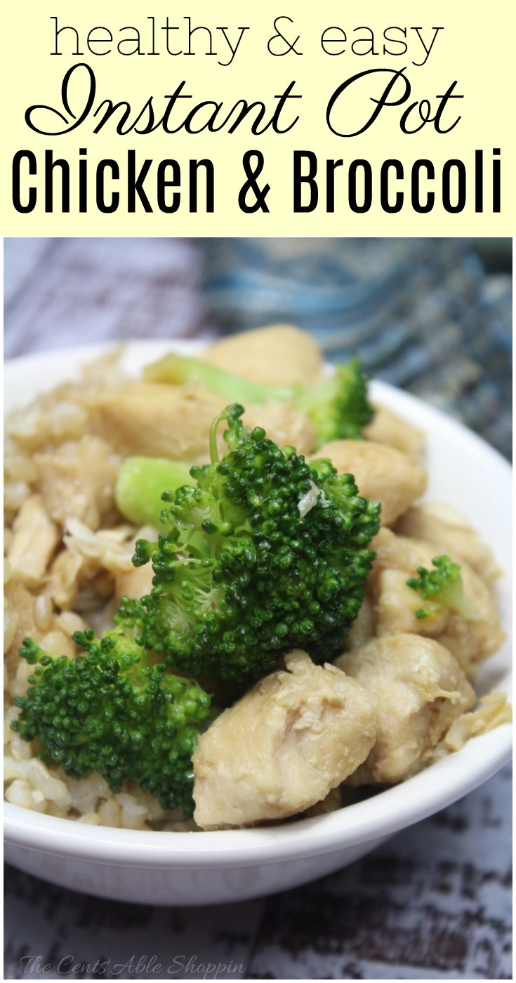 Instant Pot Chicken And Broccoli
 Instant Pot Chicken and Broccoli