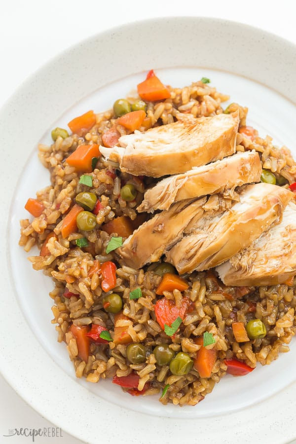 Instant Pot Chicken And Rice Recipes
 Instant Pot Teriyaki Chicken and Rice Recipe pressure cooker