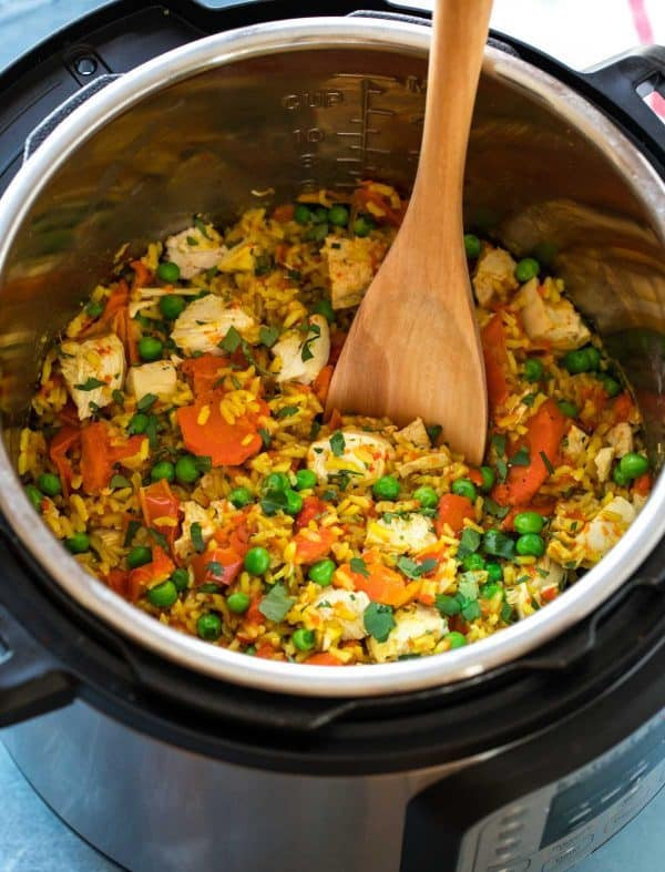 Instant Pot Chicken And Rice Recipes
 Golden Instant Pot Chicken and Rice