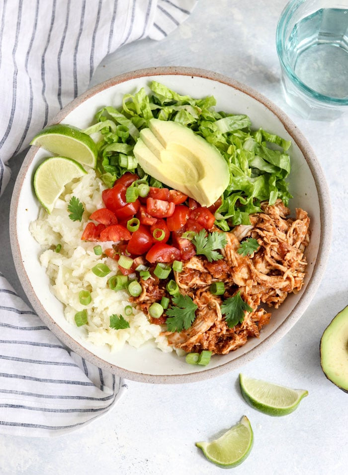 Instant Pot Low Carb Chicken Recipes
 Instant Pot Chicken Burrito Bowls Low Carb & Whole30