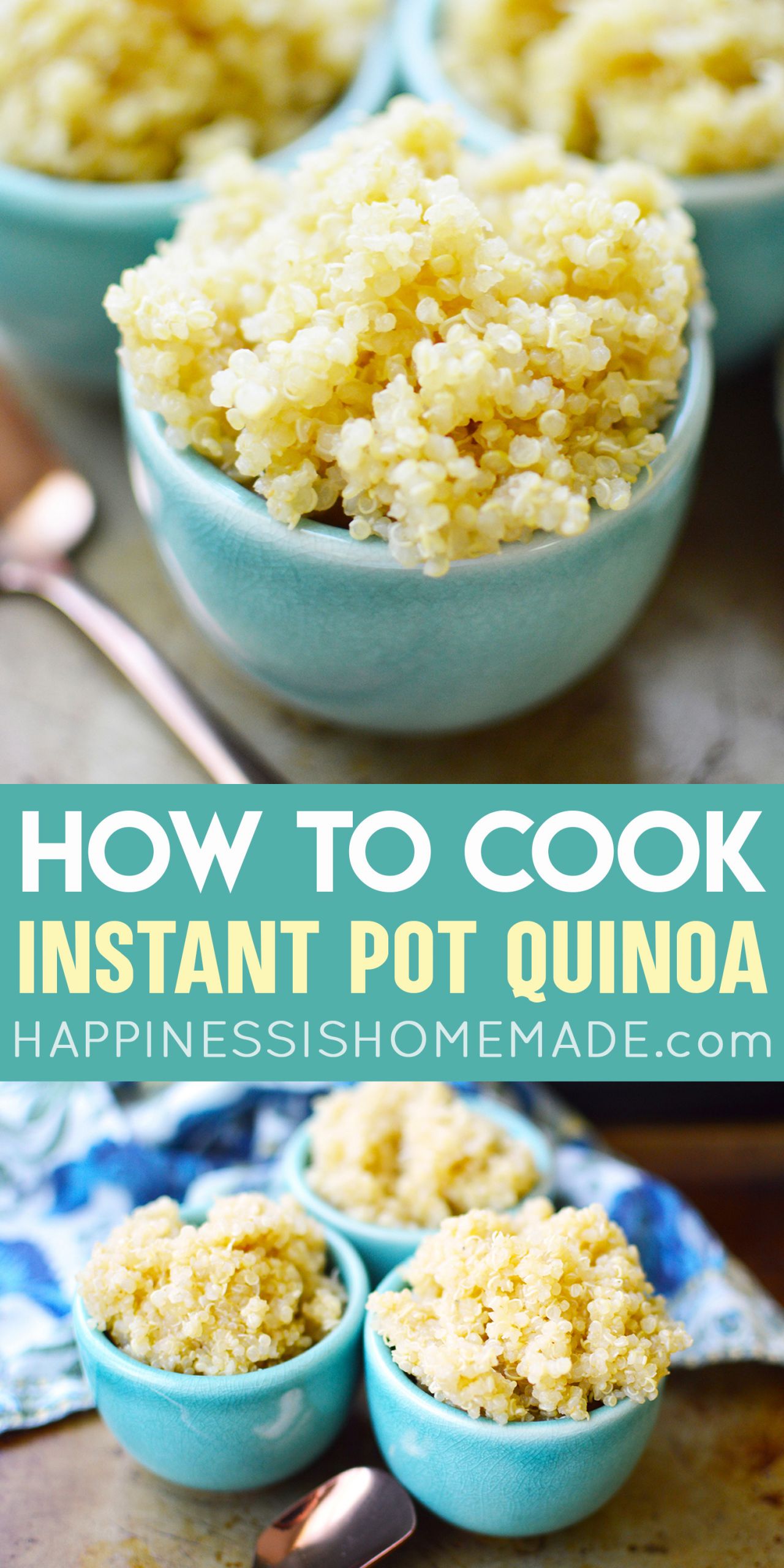 Instant Pot Quinoa Recipe
 How to Cook Instant Pot Quinoa Happiness is Homemade