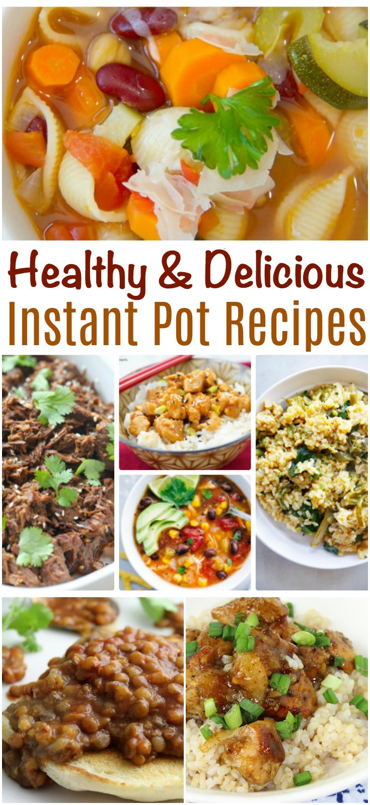 Instant Pot Recipes Healthy
 Healthy and Delicious Instant Pot Recipes