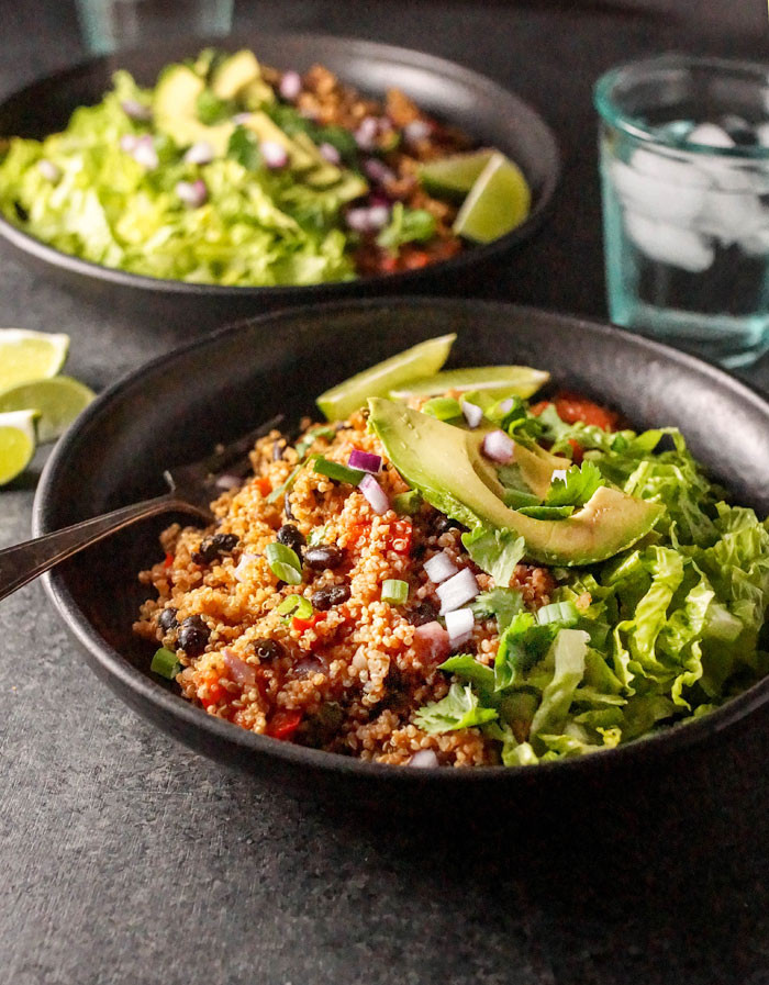 Instant Pot Recipes Healthy
 Instant Pot Vegan Quinoa Burrito Bowls