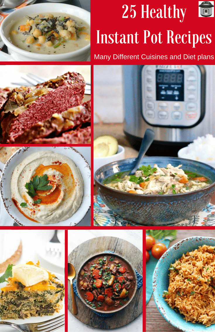 Instant Pot Recipes Healthy
 25 Healthy Instant Pot Recipes