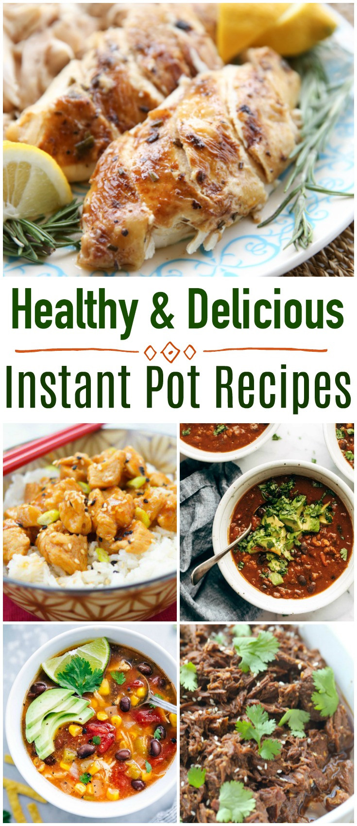Instant Pot Recipes Healthy
 Healthy and Delicious Recipes for the Instant Pot