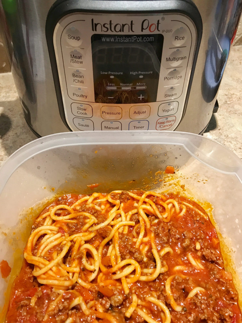 Instant Pot Spaghetti Jar Sauce
 Instant Pot Recipe – Spaghetti