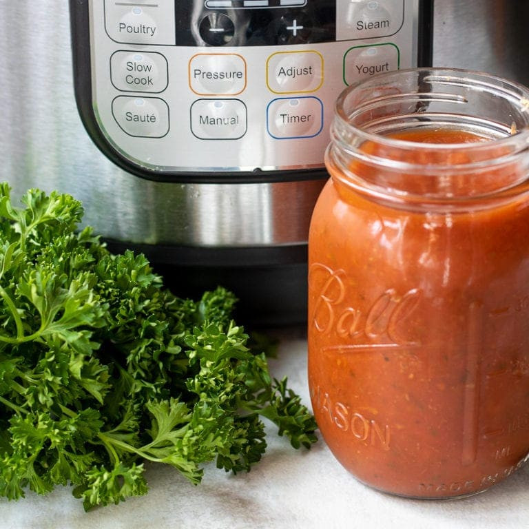 Instant Pot Spaghetti Jar Sauce
 Easy Healthy Instant Pot Recipes