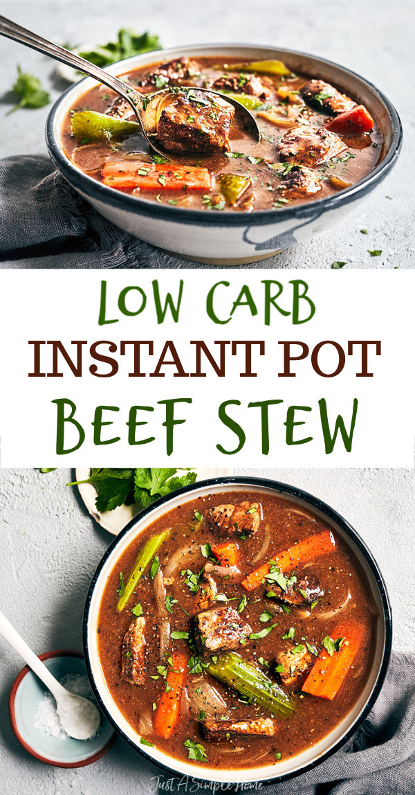 Instant Pot Stew Setting
 Instant Pot Low Carb Beef Stew Just A Simple Home