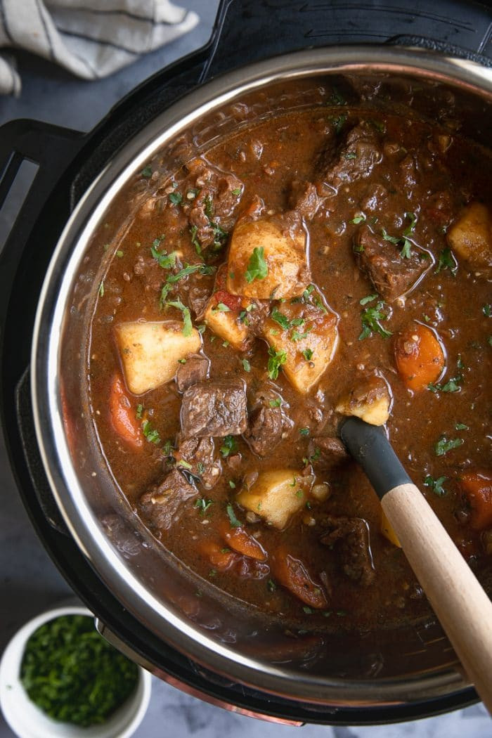 Instant Pot Stew Setting
 Instant Pot Beef Stew Recipe The Forked Spoon