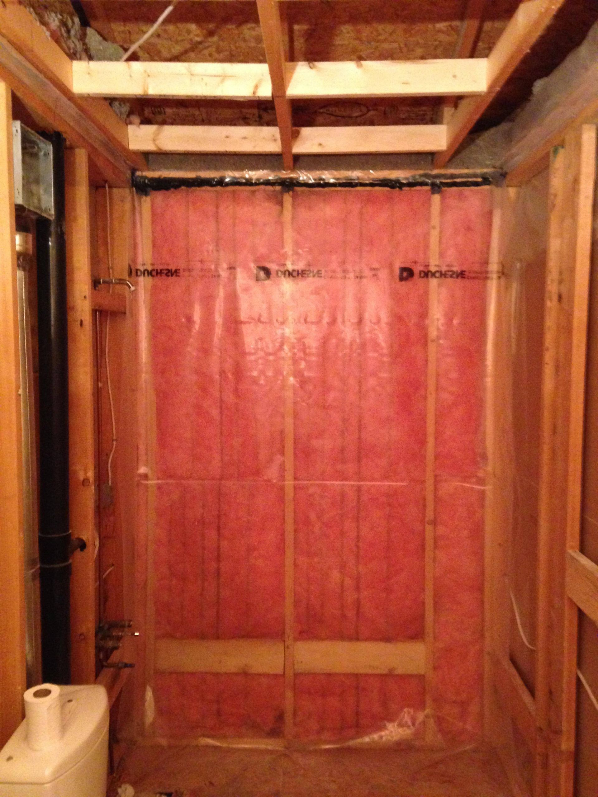Insulating Bathroom Walls
 What is correct vapour barrier method for bathroom ceiling
