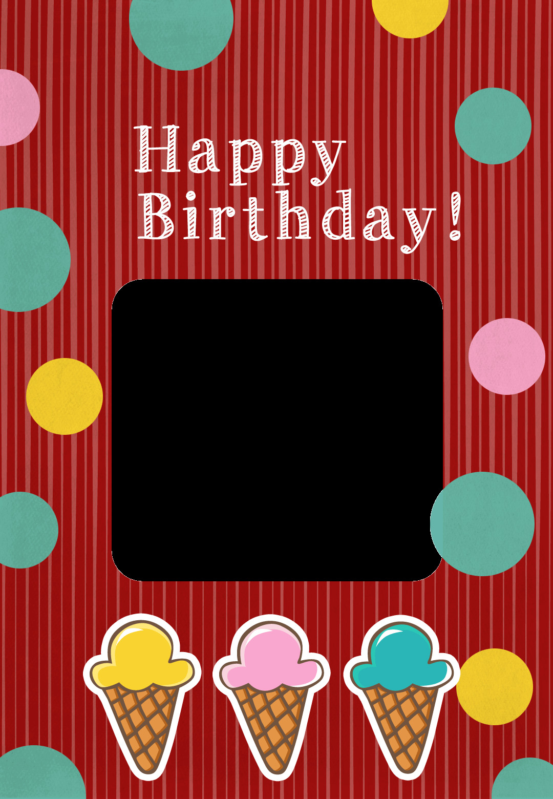 Internet Birthday Cards
 Birthday Icecreams Birthday Card Free