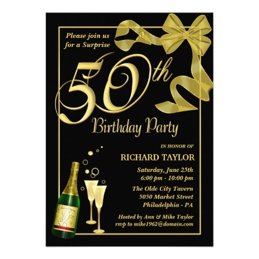 Invitations For 50th Birthday Party
 Blank 50th Birthday Party Invitations Templates