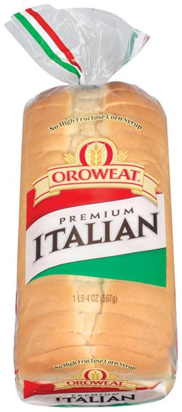 Italian Bread Nutrition
 Brownberry Bread Premium Italian