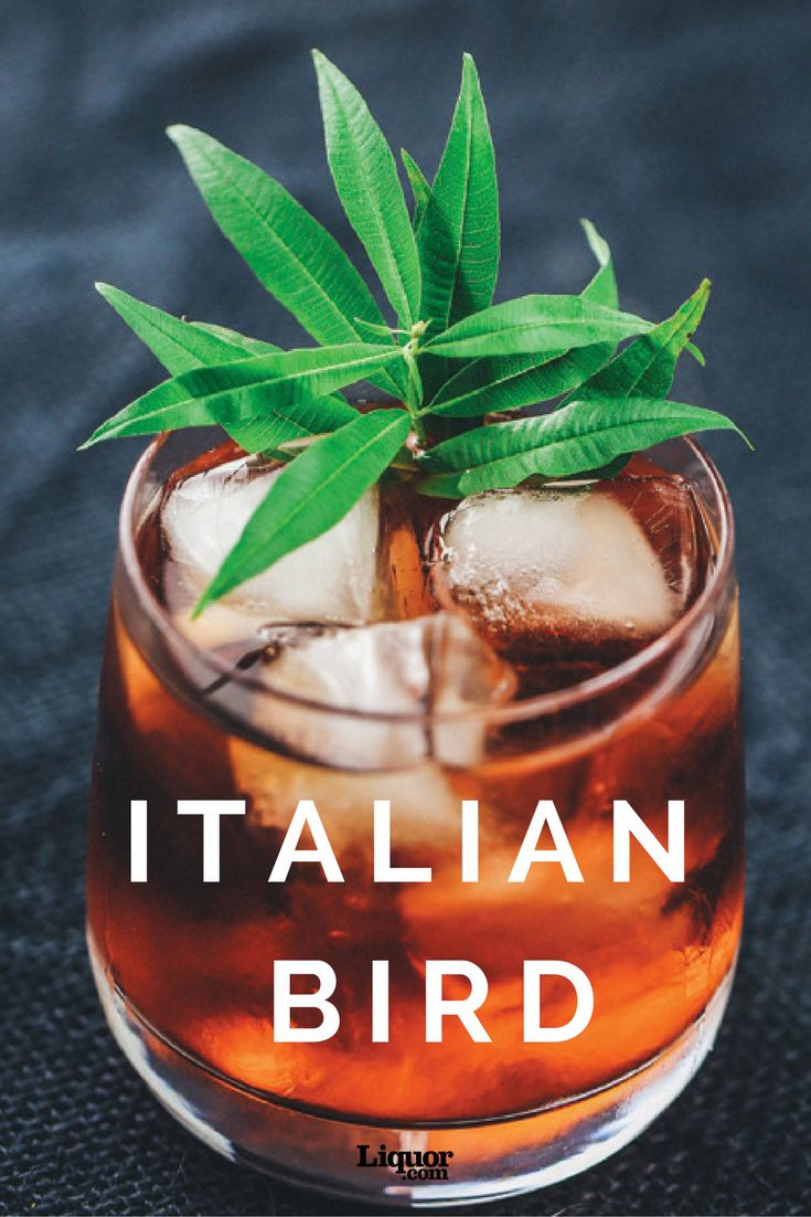 Italian Cocktail Recipes
 Classics with a Twist The Italian Bird