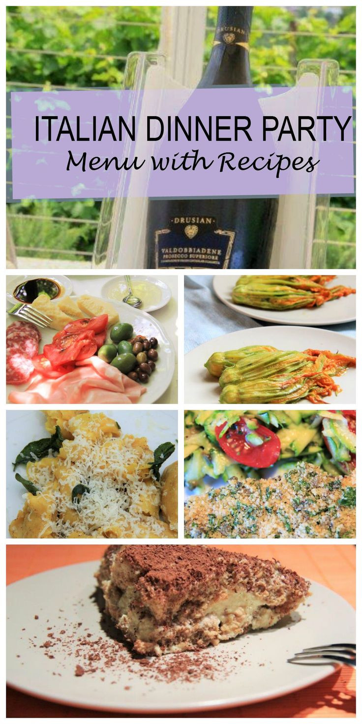 Italian Dinner Menu Ideas
 Best 25 Italian dinner parties ideas on Pinterest