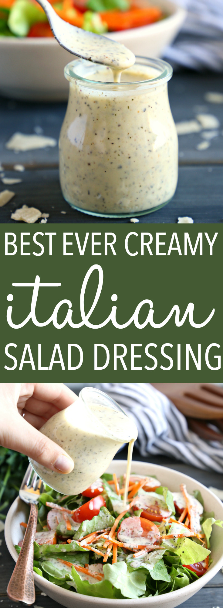Italian Dressing Recipes
 Classic Creamy Italian Salad Dressing Easy to Make
