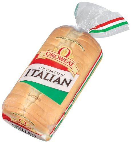 Italian Loaf Bread
 Oroweat Italian Bread 20 Oz Loaf Pack of 2 Buy line