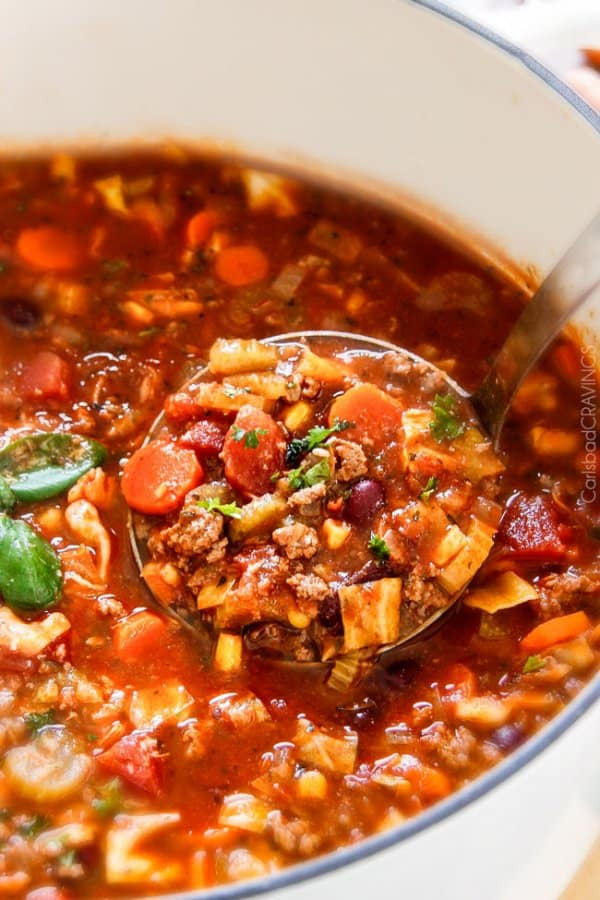 Italian Minestrone Soup Recipes
 Italian Ve able Soup Carlsbad Cravings