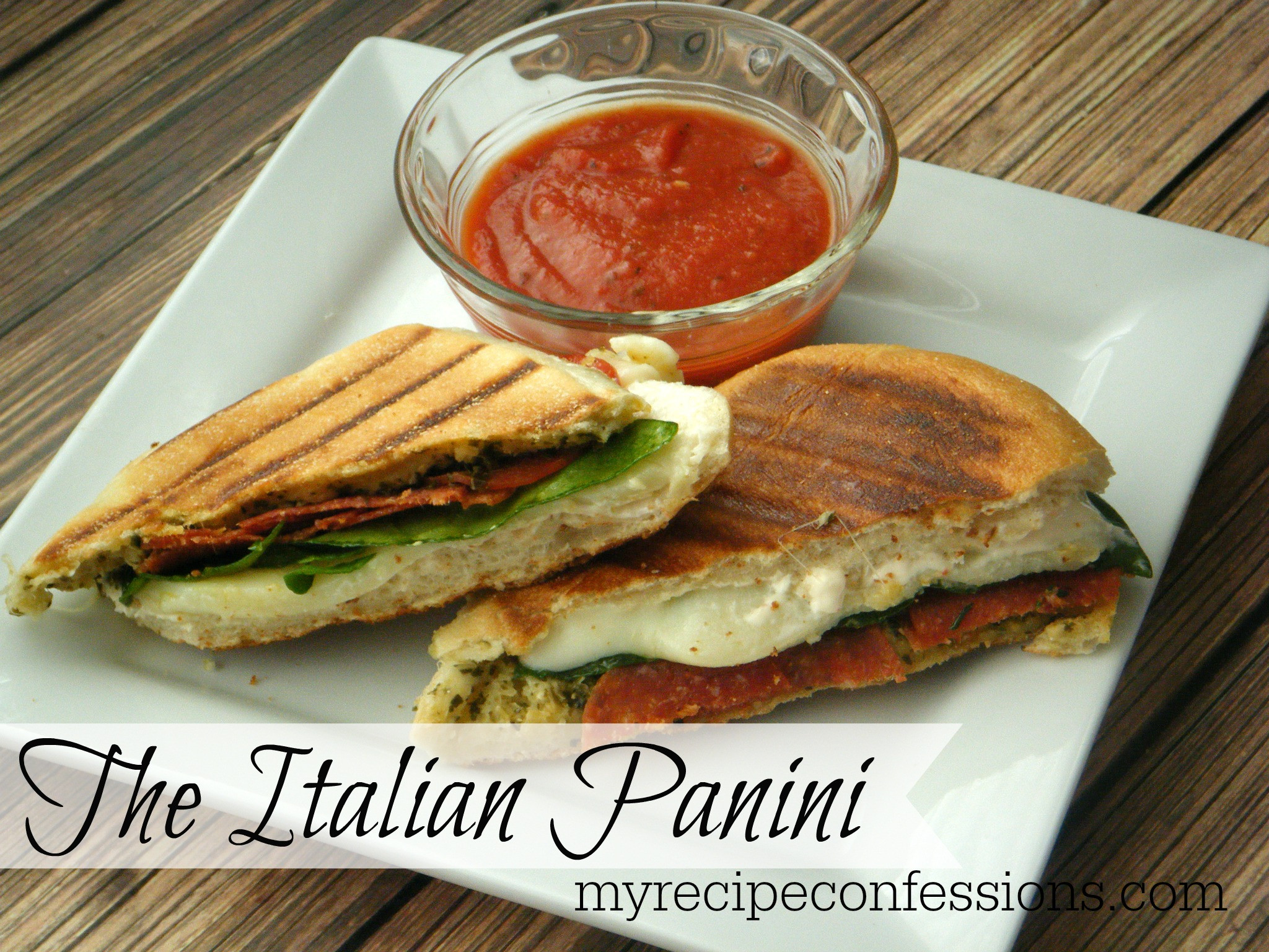Italian Panini Recipes
 The Italian Panini My Recipe Confessions