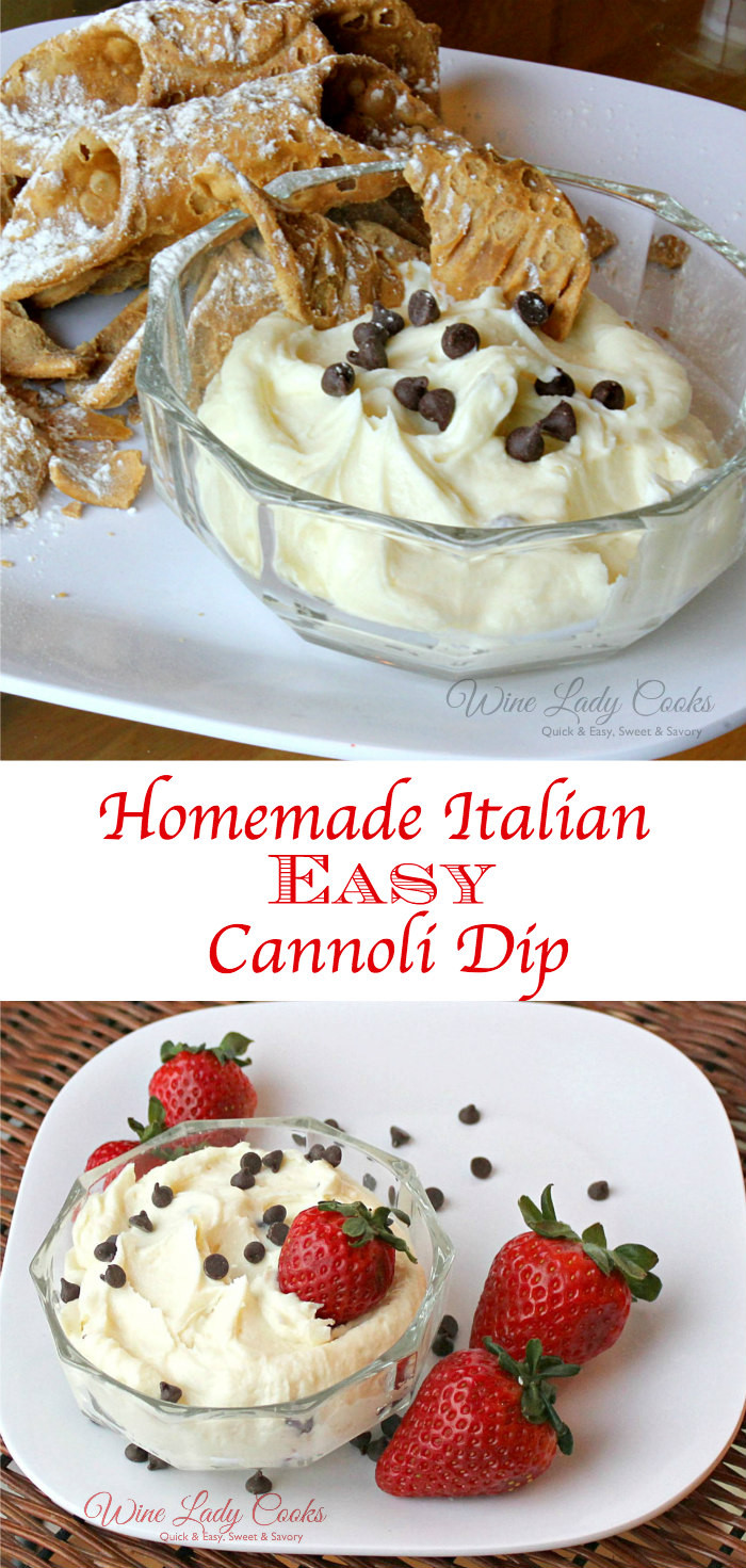 Italian Recipes Cannoli Dip
 Homemade Easy Italian Cannoli Filling Dip Recipe