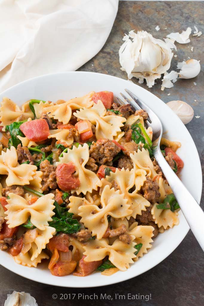 Italian Sausage And Pasta Recipes
 Italian Sausage Pasta with Tomato Cream Sauce