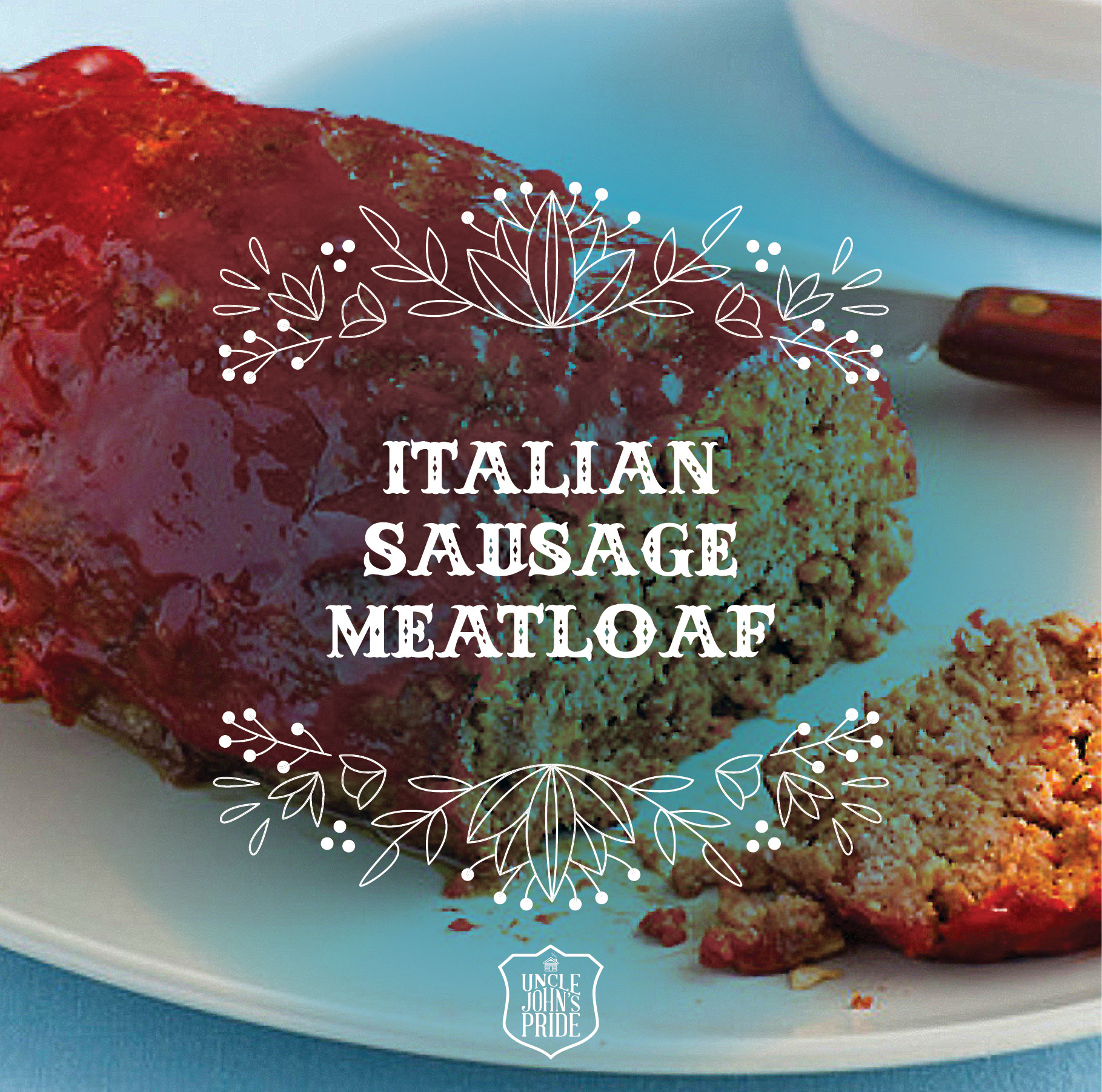Italian Sausage Meatloaf
 Italian sausage meatloaf with bell peppers and marinara sauce