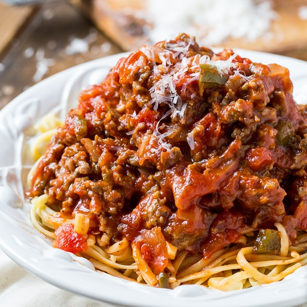 Italian Sausage Spaghetti Recipe
 Southern Sausage Spaghetti Sauce Spicy Southern Kitchen