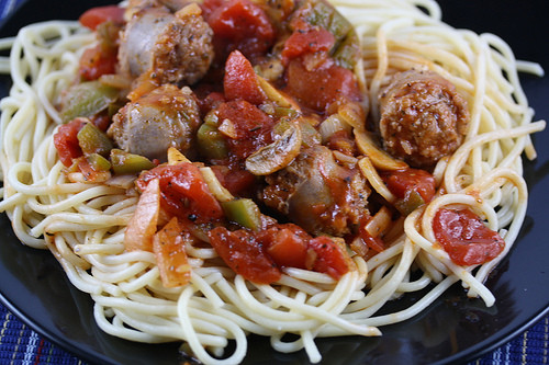 Italian Sausage Spaghetti Recipe
 Italian Sausage Spaghetti Recipe Cully s Kitchen