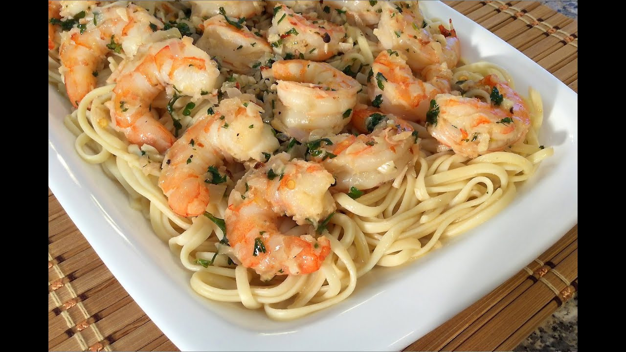 Italian Seafood Recipes
 How To Make Shrimp Scampi Linguine Pasta Italian Food