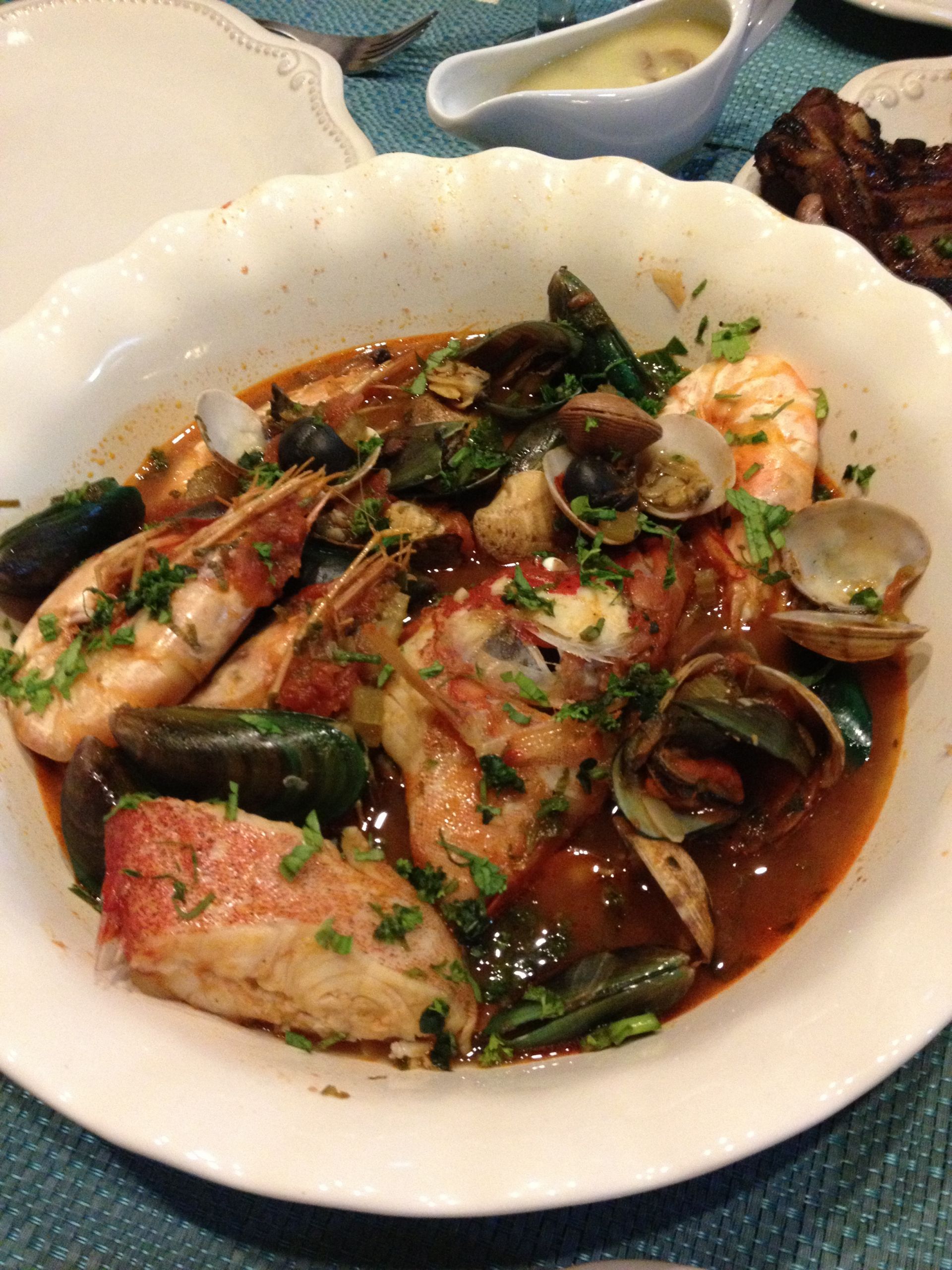 Italian Seafood Stew
 Italian seafood stew