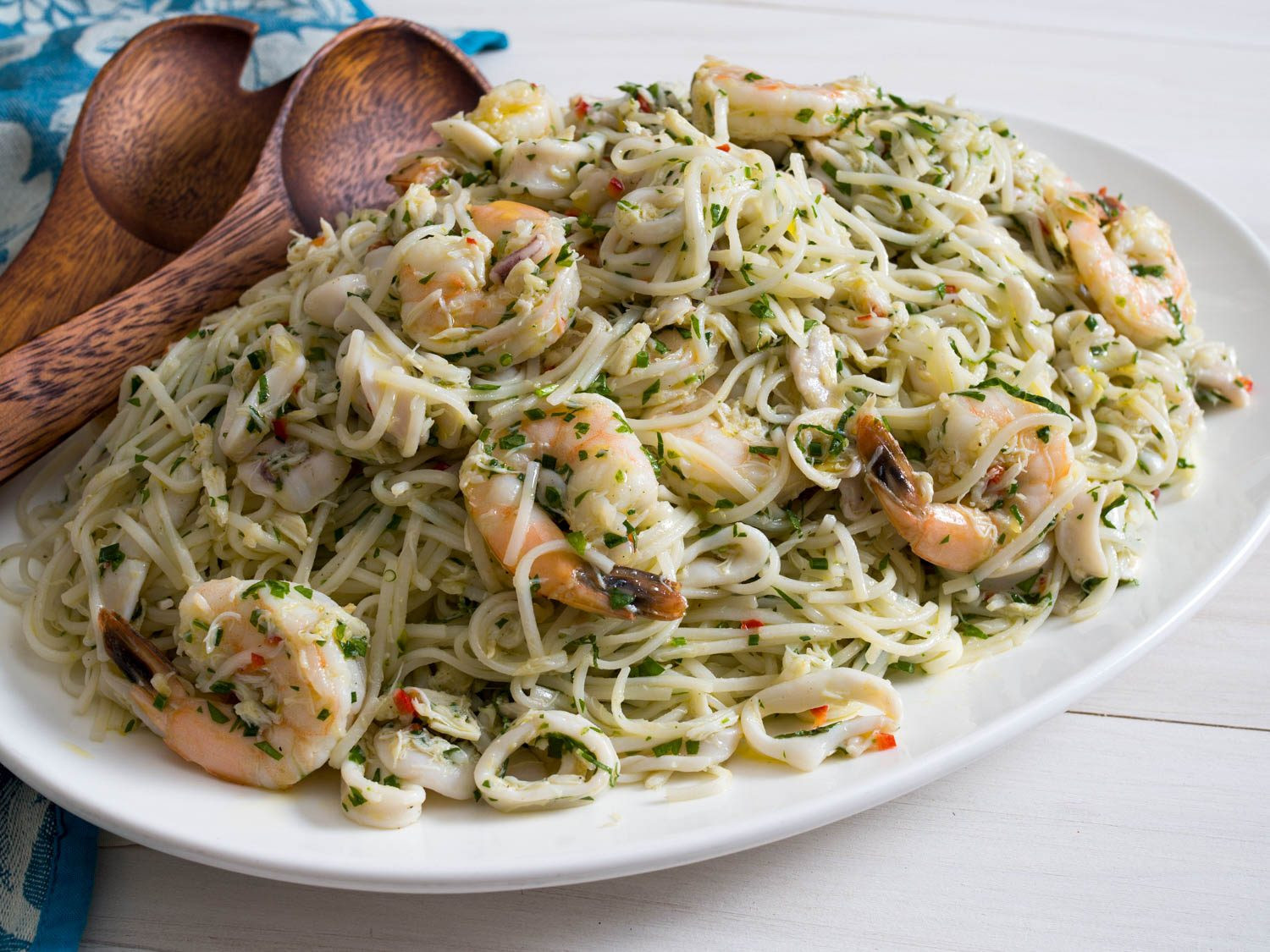 Italian Shrimp Pasta Recipes
 Italian Seafood Salad Pasta Salad With Vietnamese Noodles