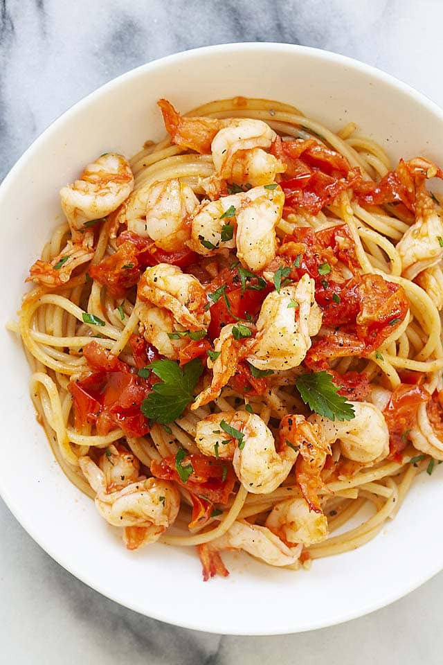 Italian Shrimp Pasta Recipes
 Shrimp Pasta Recipes Italian Shrimp Pasta Rasa Malaysia