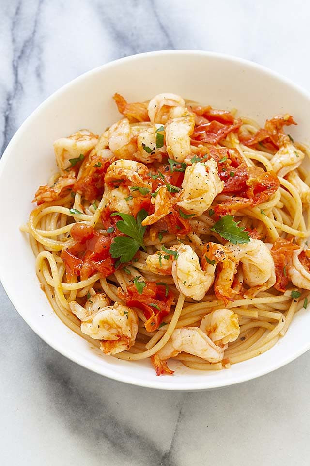 Italian Shrimp Pasta Recipes
 Shrimp Pasta Recipes Italian Shrimp Pasta Rasa Malaysia