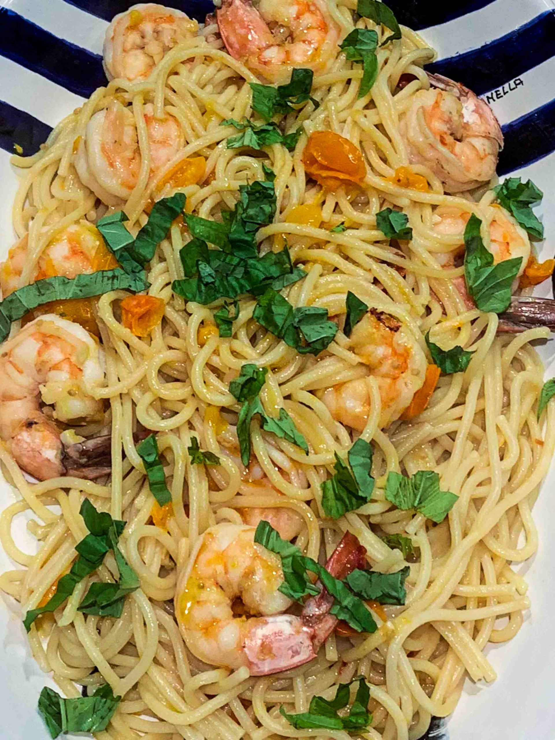 Italian Shrimp Pasta Recipes
 Italian Shrimp Pasta with Cherry Tomatoes The Taste Edit