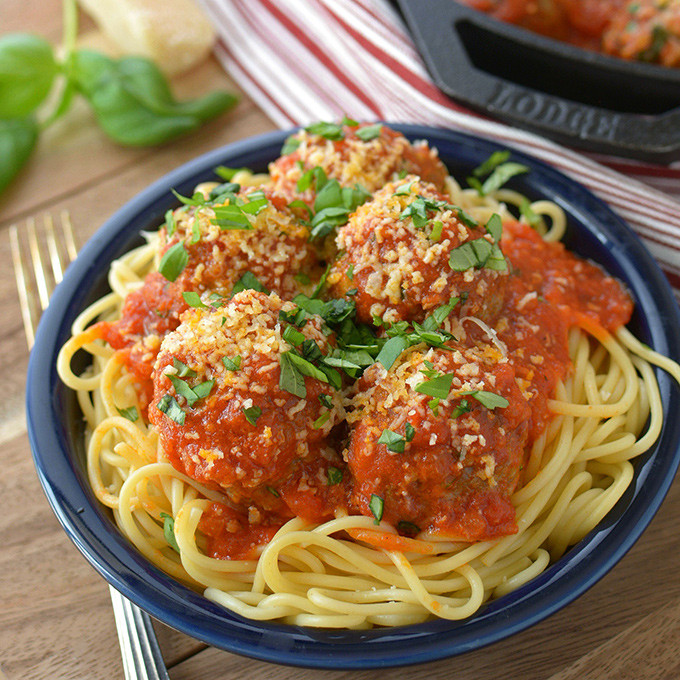 Italian Spaghetti And Meatballs Recipes
 Italian Meatballs with Beef and Pork Simple Seasonal