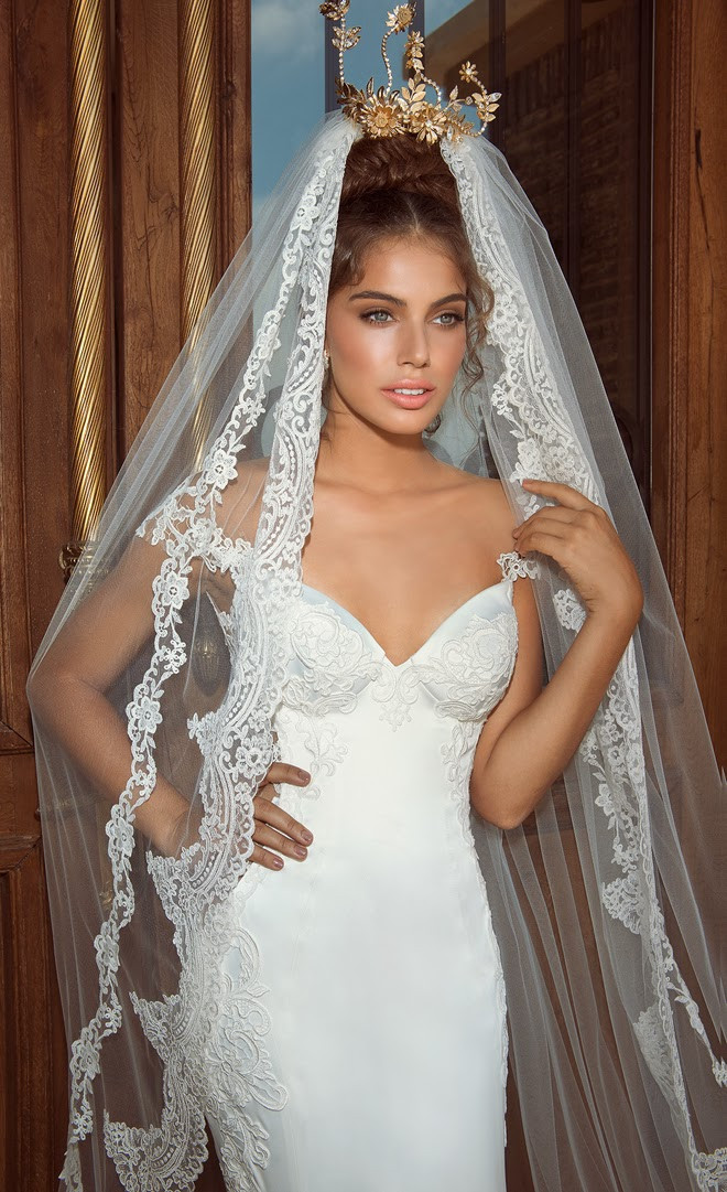 Italian Wedding Veils
 Galia Lahav The Empress Deck Bridal Collection 2014