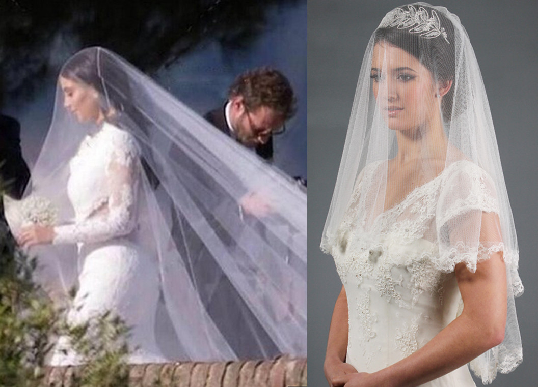 Italian Wedding Veils
 Kim Kardashian & Kanye Wests’ Italian Wedding – Richard