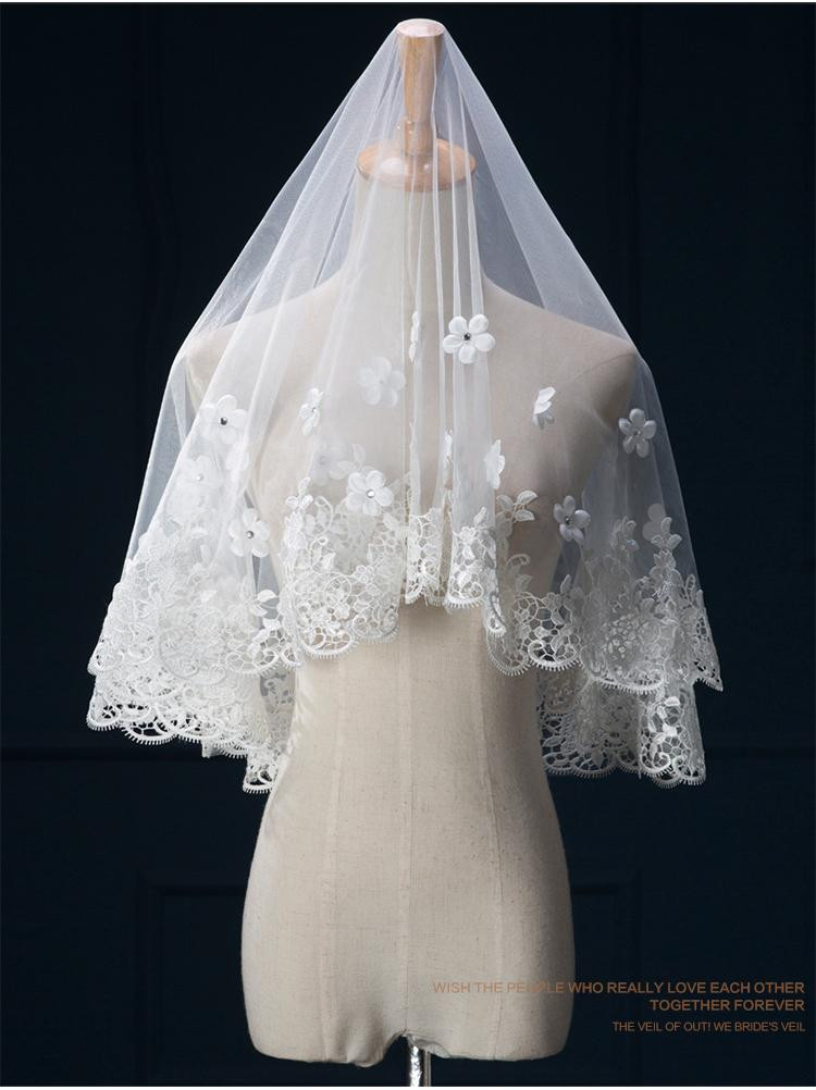 Ivory Wedding Veils For Sale
 Hot Sale Ivory White Wedding Veils 2016 Bridal Veils Best